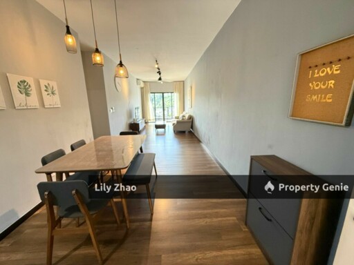 Maya Condo for Rent, Block C 8th Floor, Cozy Furnished, 3Bed 2Bath, 1,100 Sqft, Likas, Kota Kinabalu City