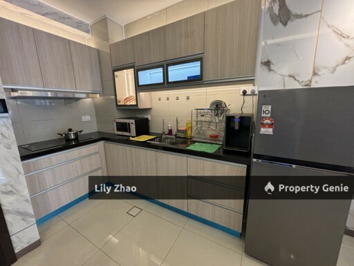 Jesselton Twin Towers B 13th Floor, High End Condo for Rent, 2Bed 2Bath, 832 sf, Near QE2, Jalan Lintas, Kota Kinabalu City