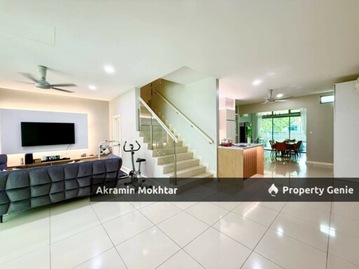 Freehold, Partially Furnished & Renovated | Double Storey Superlink Setia Villa, Setia Eco Glades, Cyberjaya