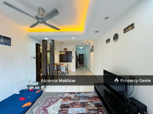 Freehold, Renovated, Partially Furnished & 1 Parking | Sri Putramas 1 Condominium @ Jalan Kuching, KL