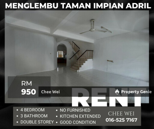 Menglembu Taman Impian Adril House For Rent