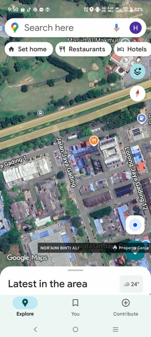 Shoplot mengadap jalan besar Jaya Gading, Kuantan for sale
