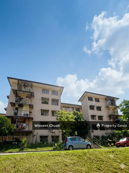 CORNER UNIT Flat Seksyen 2 Wangsa Maju Blok C 2nd Floor