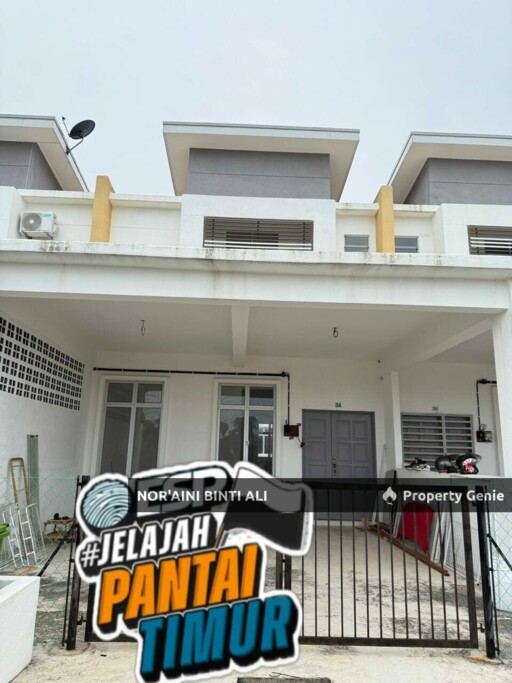 Rumah teres 1 setengah tingkat bdr Kuantan Putri, Sg Soi, Kuantan