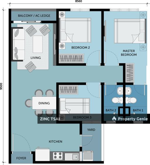 Prestige Residence {Save RM 27,000} 5 mins Drive to Taman Putra Permai MRT Station & AEON Mall Taman Equine