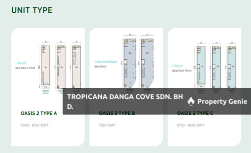 Oasis 2, Tropicana Danga Cove