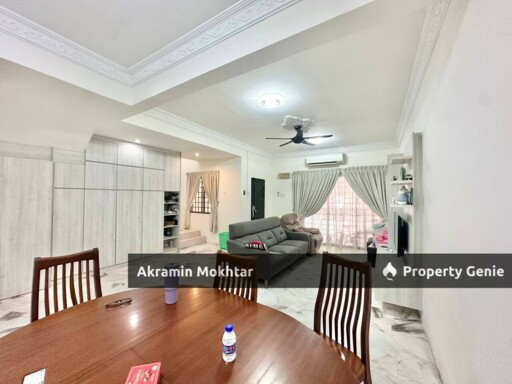 Freehold, Renovated & Partially Furnished | Double Storey Terrace Taman Universiti Bangi (Jalan Cerdik)