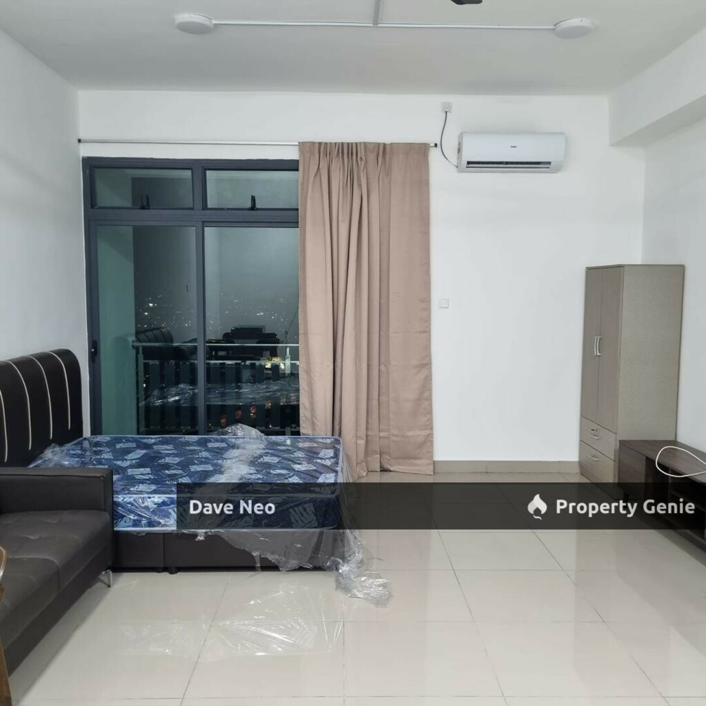 KSL Residences 2 @ Kangkar Tebrau, Studio Fully Furnished, Near Pandan