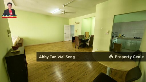 Alam Damai | QE2 | Top-Floor Corner Unit | Spacious But Older Furnishings