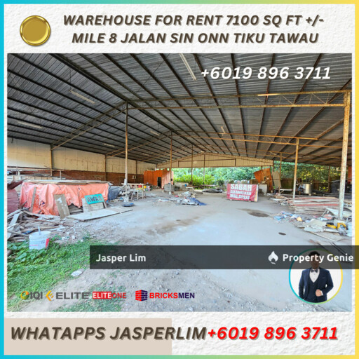 7100 SQ FT Sin On Tiku Warehouse (Taman Harapan)