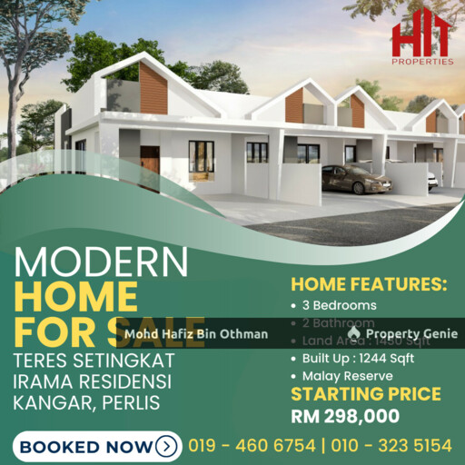 IRAMA RESIDENSI, KANGAR PERLIS
