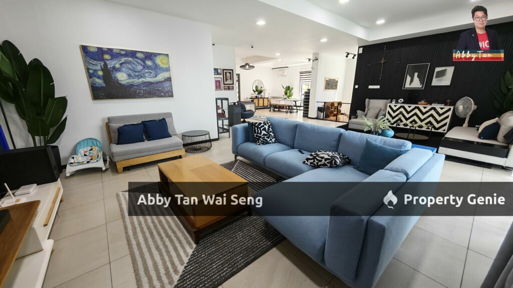 Prestige Semi-D @ Taman Manikar Likas | 3 Storey | Spacious & Renovated