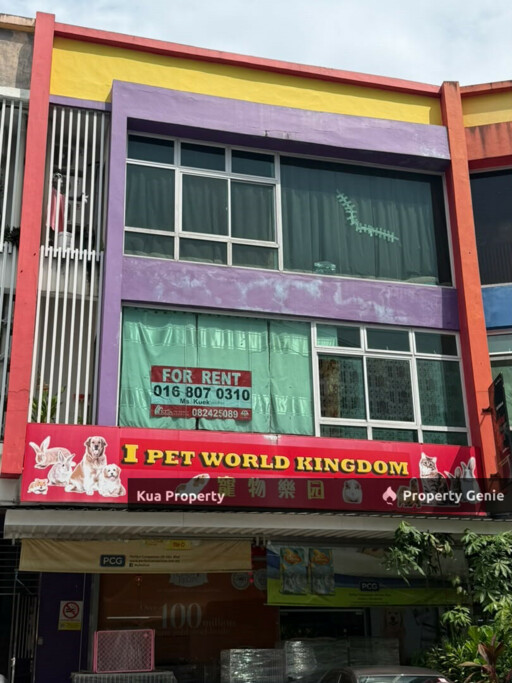 Super Intermediate Shoplot First Floor for Rent! at Tabuan Tranquility 3