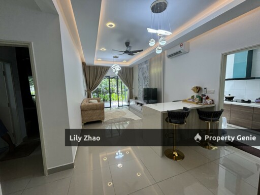 Kingfisher Inanam Condo for Rent, Renovated & Fully Furnished, Block C, 5th Floor Facilities area, Kota Kinabalu