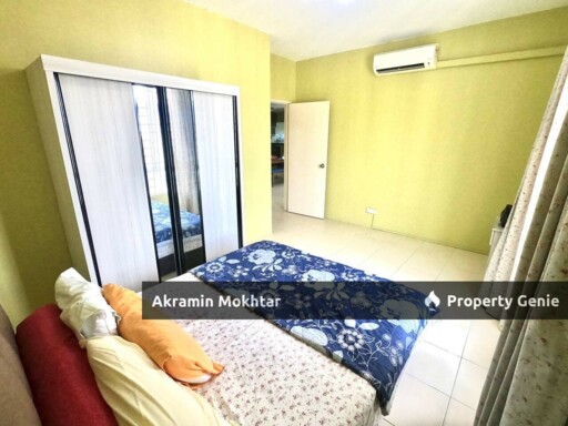 Corner Unit, Renovated, Partially Furnished & 1 Parking | Platinum Lake PV12 Condominium, Danau Kota Setapak, KL .