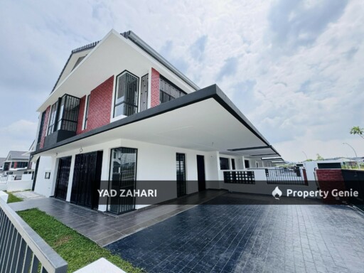 Elmina Green 7, Shah Alam | 2-Storey Terrace 5 Bedrooms | RM1.5M - Endlot, Brand New, Extra Land Back and Side