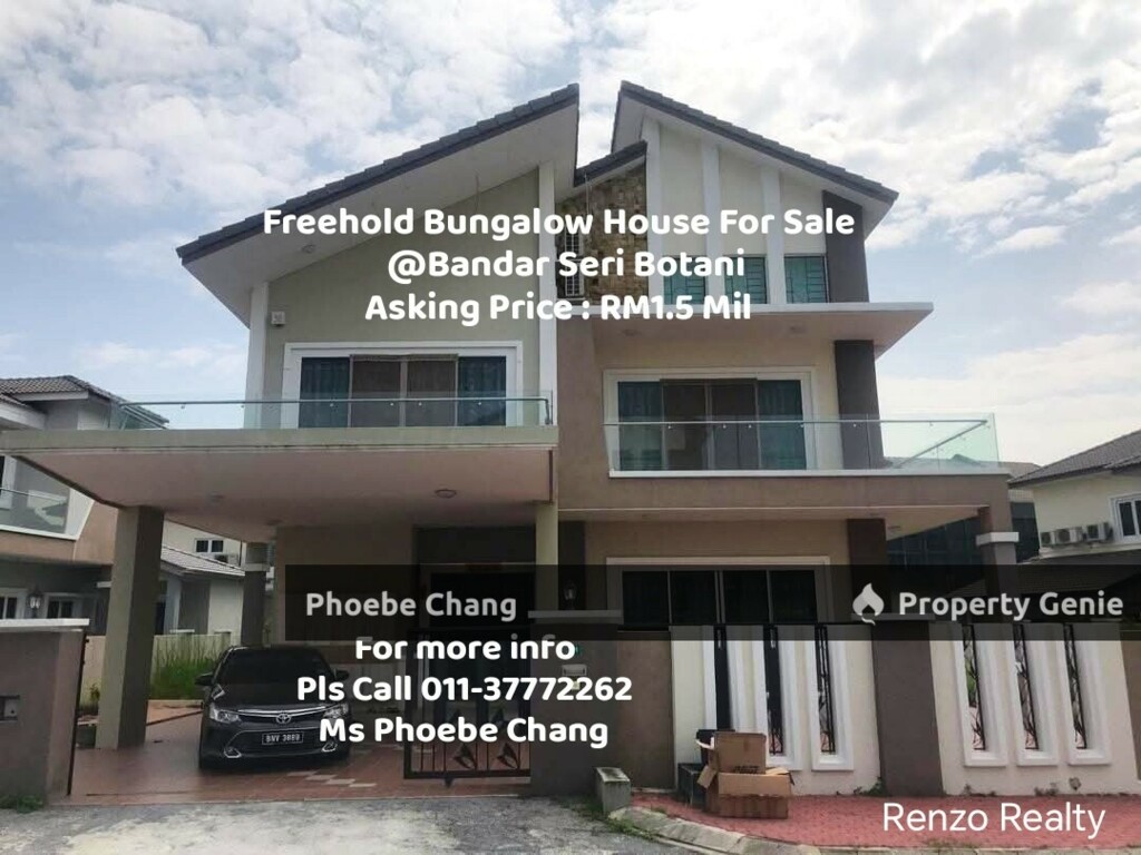 Double Storey Bungalow for Sale @ Bandar Seri Botani, Ipoh