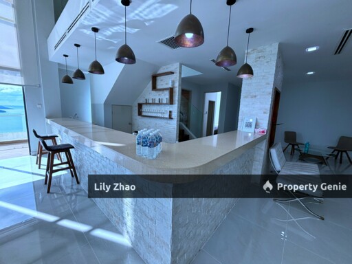 Exclusive Full Sea View Triplex Resort Penthouse For Sale, 3,701 Sf, Signal Hill, Kota Kinabalu City, Sabah.
