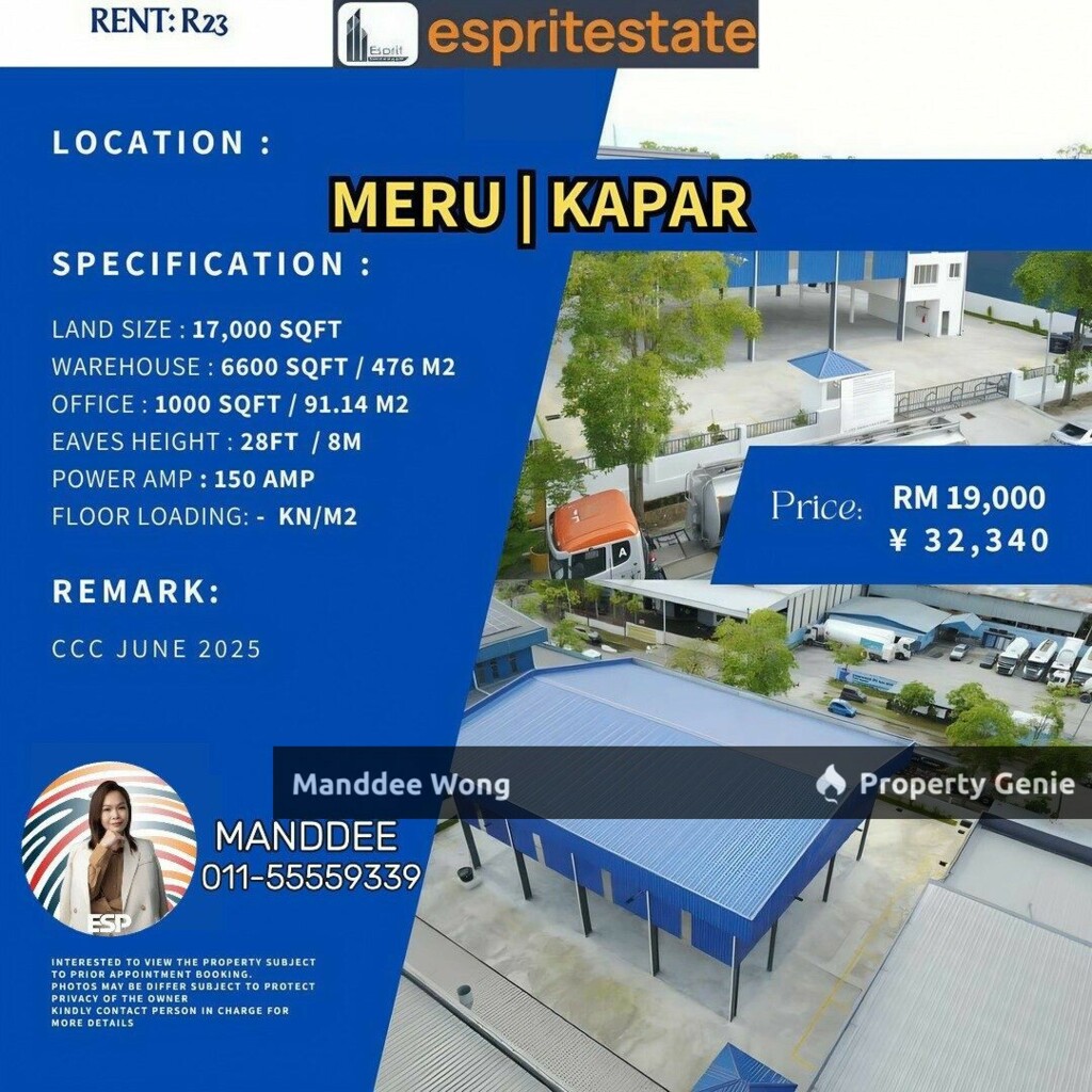 WTR/Meru/6,600 SQFT/19,000