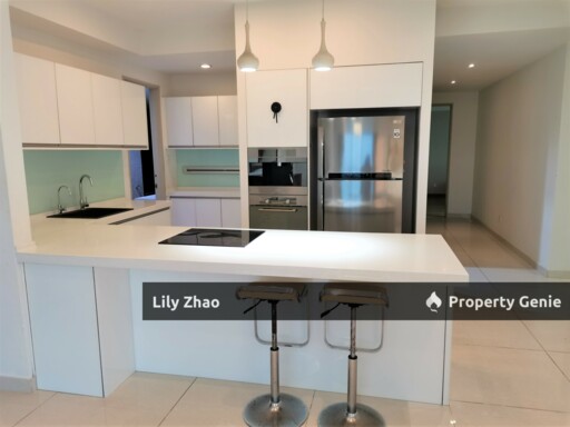 High End Condo with Private Lift For Rent, Full Sea View, 3+3 Rooms, 5 Bath, 2,450 Sqft, The Peak Vista, Kota Kinabalu City