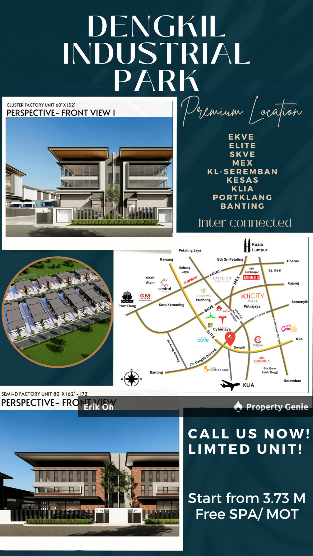 Dengkil 2.5 story factory