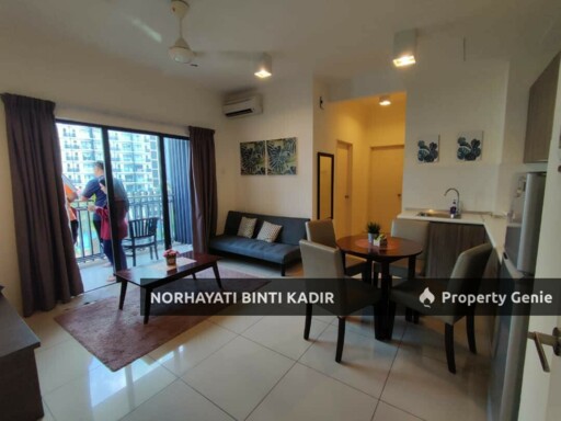FULLY FURNISHED APARTMENT SWISS GARDEN RESIDENCES END LOT @ SG KARANG, KUANTAN (FACING POOL)