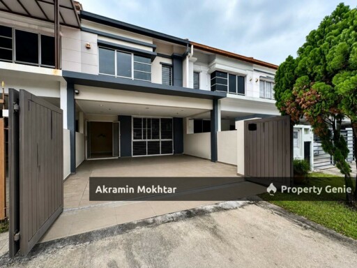 Freehold, Renivated & Partially Furnished | Setia Indah 12 Setia Alam Double Storey