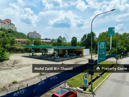 Below market prime petrol station
