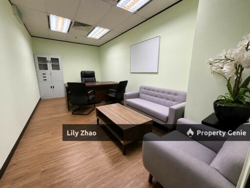 Ready Office for Sale, Furnished, 912 sqft, 5th Floor Centre Point Shopping Mall, Prime Area, Kota Kinabalu City, Sabah