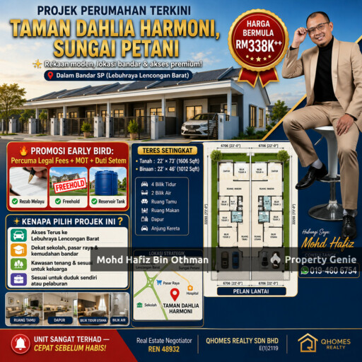 TAMAN DAHLIA HARMONI, SG PETANI