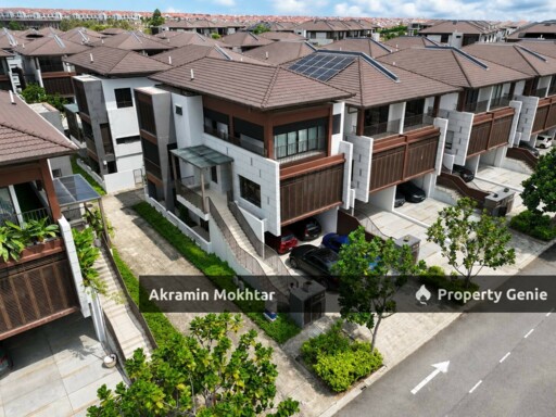 FREEHOLD, END LOT & FULLY RENOVATED | 3 Storey Terrace House  THE MULIA RESIDENCES, CYBERJAYA