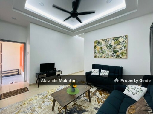 SEMI-D SINGLE STOREY (FULLY FURNISHED) TAMAN INDAH KLIA FOR SALE