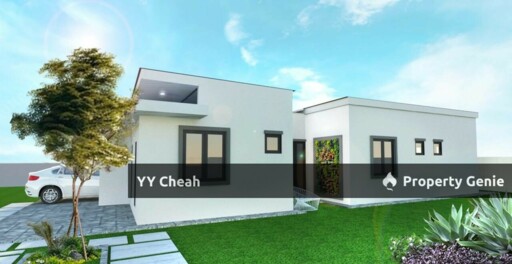 Menglembu Ipoh Single Storey New Bungalow For Sale, Leasehold 2123, 3 Rooms 3 Bathrooms