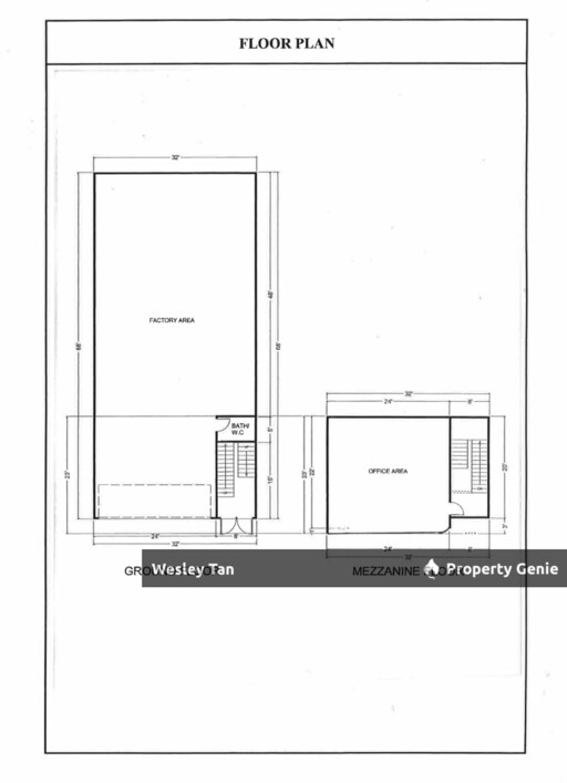 Jalan IKS Merdeka 6 Joining Factory With Mezzanine Floor For Sale