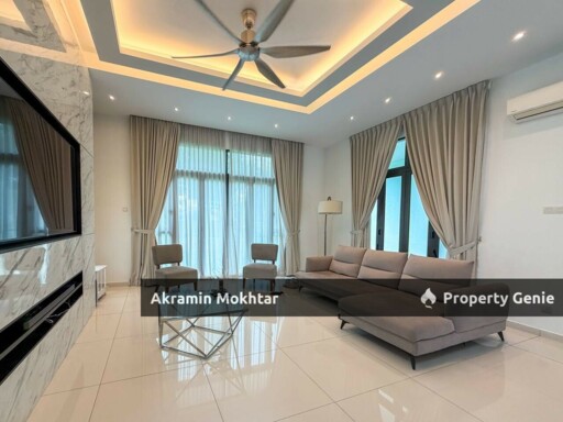 Freehold, Renovated & Fully Furnished | Double Storey Semi-D (Amelia Type I), Sejati Residences, Cyberjaya