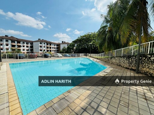 FREEHOLD END UNIT Pangsapuri Kinabalu, Balakong Cheras Selangor.