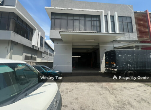 Krubong Industry Area 1.5 Semi D 8,400sf Covered Factory 60 x 140 Rent