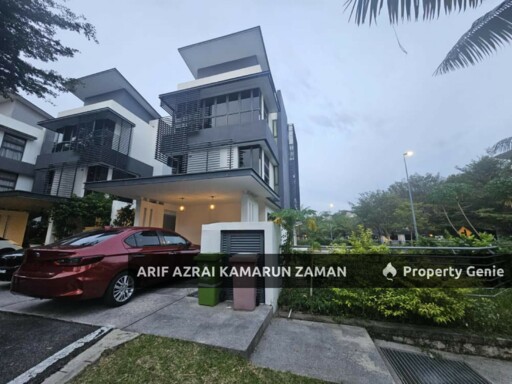 [Corner with Private Pool] 3-Storey Sera Twin Villa, Presint 8 Putrajaya | Lakeview | 6+1R 6B | RM8,000/month