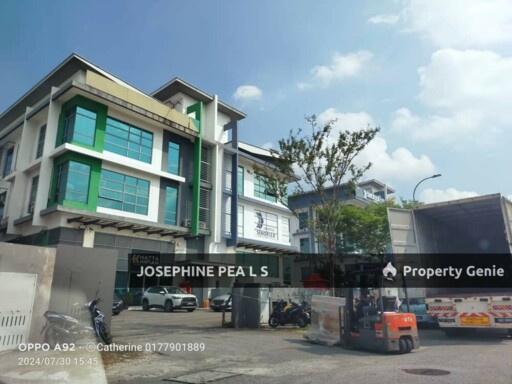 Shah Alam 3 Storey Semi-D Factory For Rent