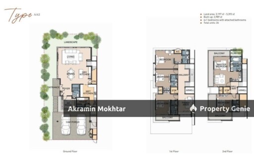 Freehold | 3 Storey Luxury SemiD Senna Residence, Presint 12, Putrajaya