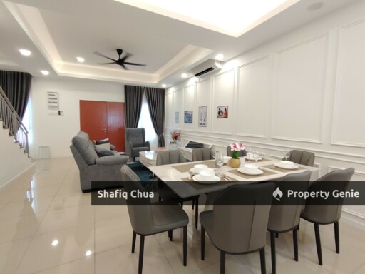 Rumah Baru Design Moden 2 Tingkat Teres Di Jalan Bangau, Telok Panglima Garang