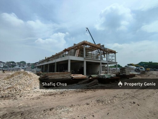 Rumah Baru Design Moden 2 Tingkat Teres Di Jalan Bangau, Telok Panglima Garang