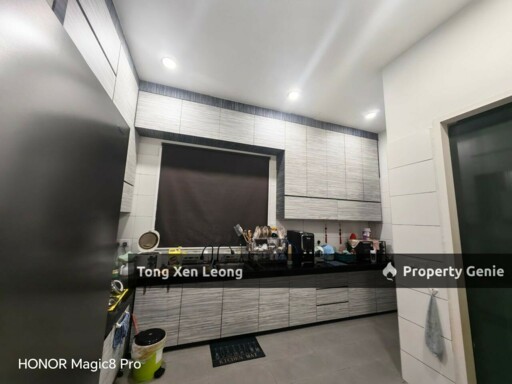 Freehold Terraced Home In Krubong, 1540 Sqft, Partially Furnished