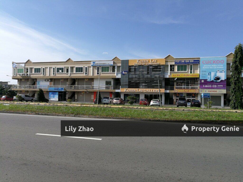 Ground Floor Shop Lot for Rent, Road Frontage, 1,100 Sf  Padimas Point, Penampang - Near ITCC HyperMall, KK City