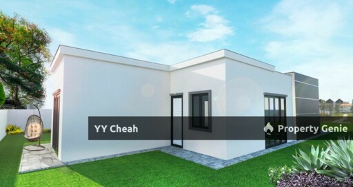 Menglembu Ipoh Single Storey New Bungalow For Sale, Leasehold 2123, 3 Rooms 3 Bathrooms