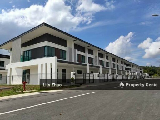 Gated Guarded 2 Storey Terrace House in Park Residence, Sugud, Donggongon for Sale | Near Megalong and ITCC Malls
