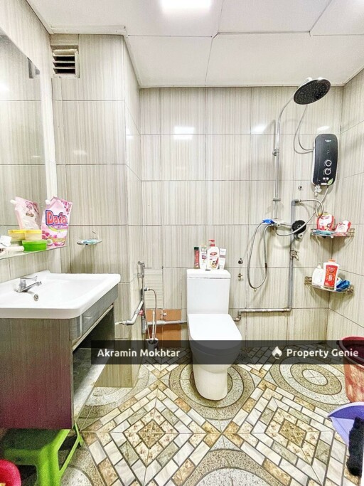 Renovated, Corner Unit & 1 Parking | Apartment Prima Saujana, Wangsa Permai, KL