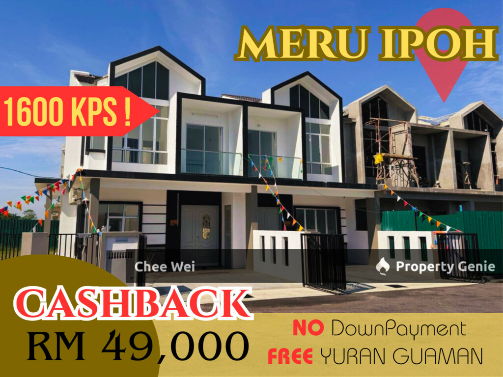 NEW Meru Ipoh Rumah 2 Tingkat Teres