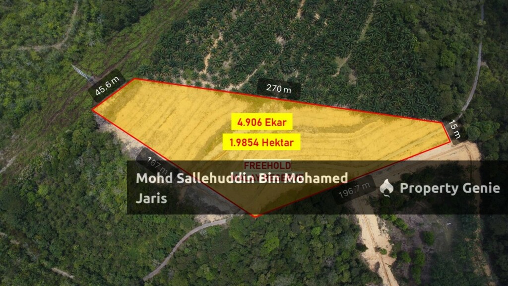 [BERHAMPIRAN JALAN UTAMA] TANAH PERTANIAN 4.9 EKAR, MUKIM TEBAK AIR PUTIH