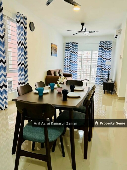 [Fully Furnished] PPAM Seruling Putrajaya | 3 Bedrooms | 2 Bathrooms | 1,000 sqft | RM2,200